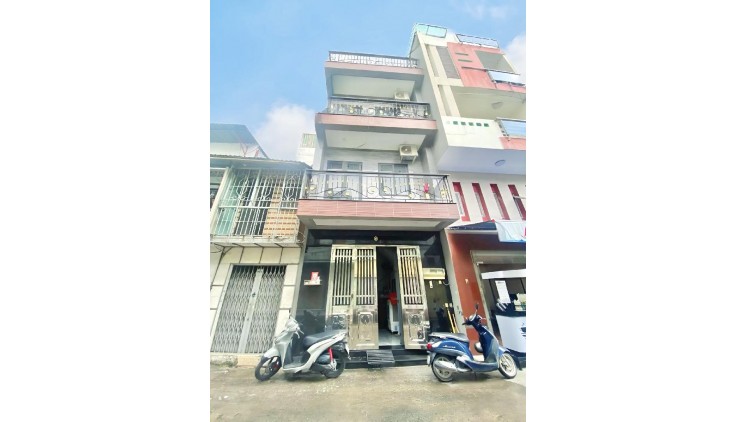 MẶT TIỀN HẺM ĐƯỜNG 3 THÁNG 2 - Q.10 - VỊ TRÍ KINH DOANH - 4 TẦNG - 20M2 - SỔ ĐẸP VUÔNG - HOÀN CÔNG ĐỦ