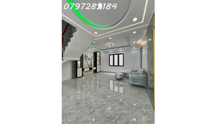 BÁN  NHÀ MỚI 1 TRỆT 3 LẦU -DT 66M2  SÁT ĐH TÀI CHÍNH MARKETING - LONG TRƯỜNG - Q9
