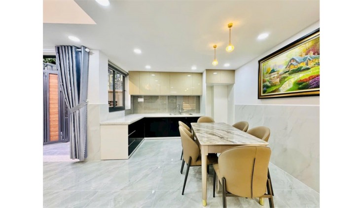 Thiết kế Siêu đẹp, 6 Tầng có Thang Máy, Nội thất CC,  Lê Văn Thọ, Phường 11, Gò Vấp