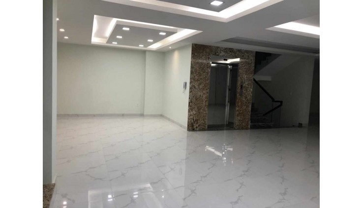 Cho thuê nhà mặt tiền phạm hùng, 10x25, 3 lầu , có hầm , thang máy, nhà mới, giá thuê 80 triệu, liên hệ 0934933978