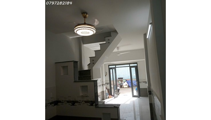 NHÀ HẺM XE HƠI,2 TẦNG ,53M2 CẠNH KDC ĐÔNG TĂNG LONG TRƯỜNG LƯU Q9,