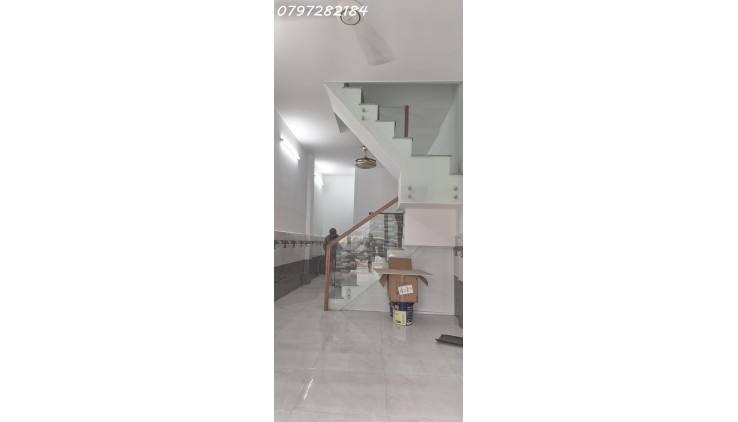NHÀ HẺM XE HƠI,2 TẦNG ,53M2 CẠNH KDC ĐÔNG TĂNG LONG TRƯỜNG LƯU Q9,