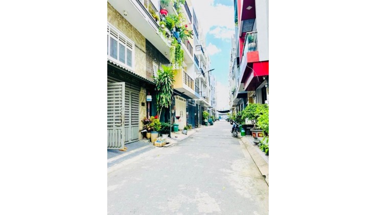 NGAY KÊNH THAM LƯƠNG - GẦN AEON TÂN PHÚ - KHU PHÂN LÔ  - 3 TẦNG - 56M NHỈNH 4 TỶ