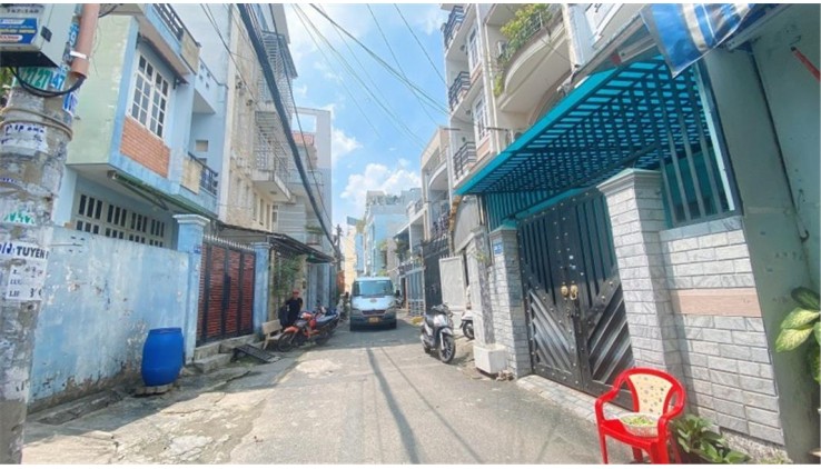 NHÀ BÁN LÔ GÓC  HẺM 7M XE TẢI QUAY ĐẦU DT 65M2 GIÁ CHỈ 6,05 TỶ