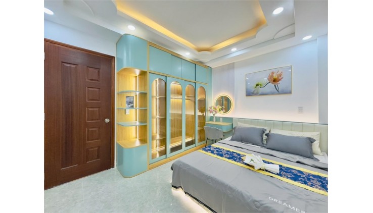 Ngay chợ An Nhơn, Đ. Số 30, Phường 6, Gò Vấp. Nhà 4 Tầng full nội thất, chỉ 6.05 tỷ