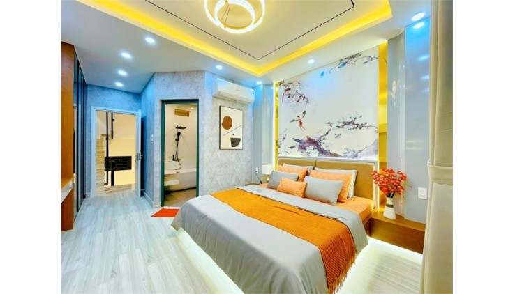 Thiết kế Siêu đẹp, 6 Tầng có Thang Máy, Nội thất CC,  Lê Văn Thọ, Phường 11, Gò Vấp