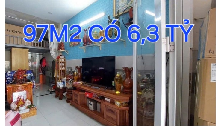 NGOP - 60tr/m2 Xe tải Thông 98m2 có 6,3 tỷ Lê Đức Thọ Phường 13 Gò Vấp TP.HCM