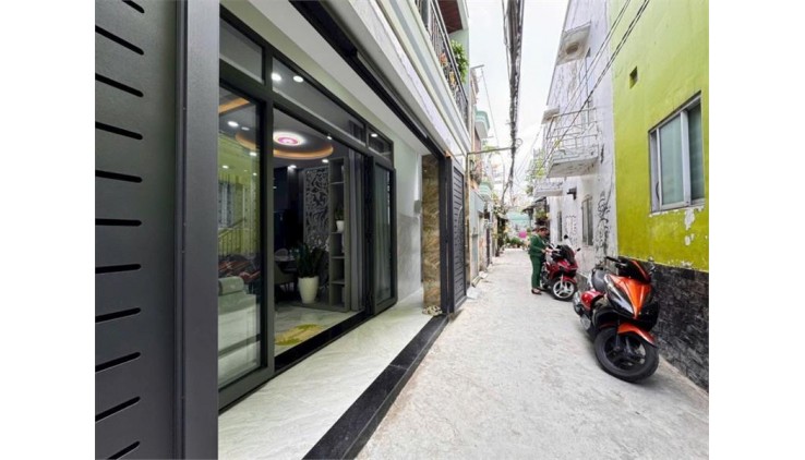 BÁN NHÀ HẺM XE HƠI PHAN ĐÌNH PHÙNG P17 PHÚ NHUÂN DT 77M2 GIÁ CHỈ 12,99 T