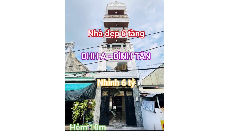 NHÀ SIÊU ĐẸP - 6 TẦNG - LÊ VĂN QUỚI - BÌNH TÂN -  6.x TỶ