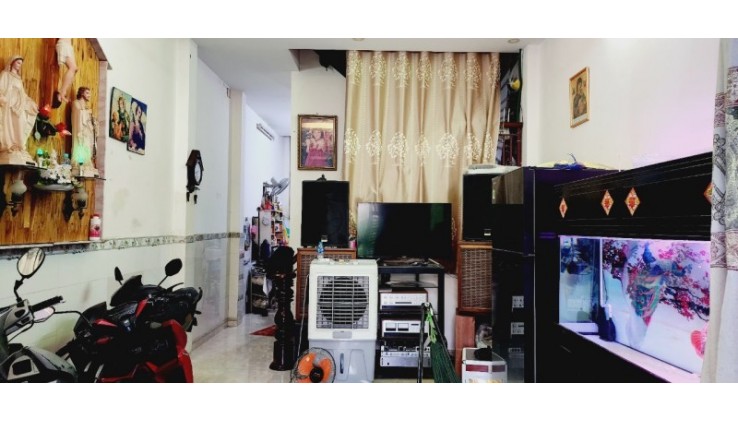 Gần THPT Nguyễn Trung Trực - Hẻm xe hơi - (4 x 12.5)m - BTCT 2 Tầng