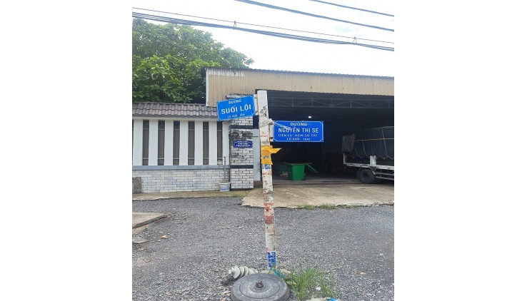 Bán nhà mặt tiền Nguyễn Thị Se, Tân Thông Hội, Củ Chi, 115m2, ngang hơn 6m