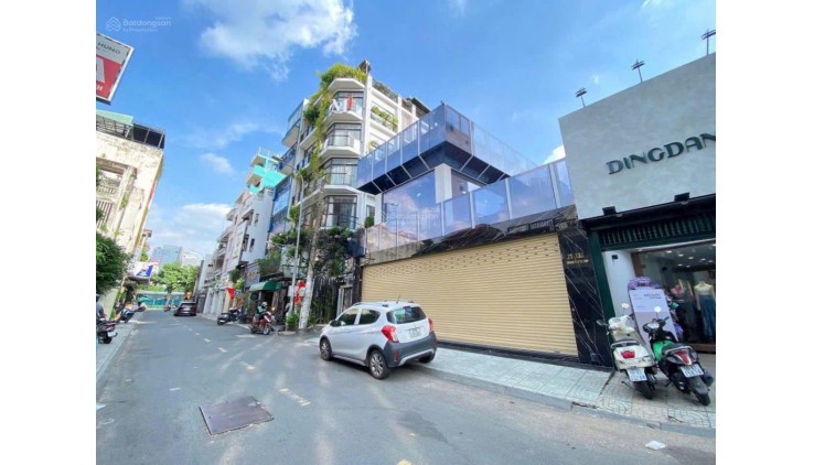 BÁN GẤP MẶT TIỀN GÓC ĐƯỜNG VÕ THỊ SÁU 377M2, NGANG 9.5M, P TÂN ĐỊNH, Q 1