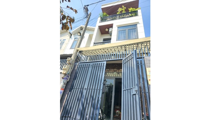 NHÀ MỚI BÁN GẤP - 3 TẦNG - ( 4  X 14M ) - AN PHÚ ĐÔNG - Q 12.   CHỈ NHỈNH  :  4 TỶ TL.