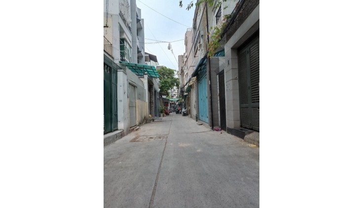 Chủ bán Nhà mới đẹp dọn vào ở ngay , 48M2 - 3 TẦNG - HẺM 4M ngay đường Điện Biên Phủ hẻm thông tứ tung  - hàng xóm thân thiện