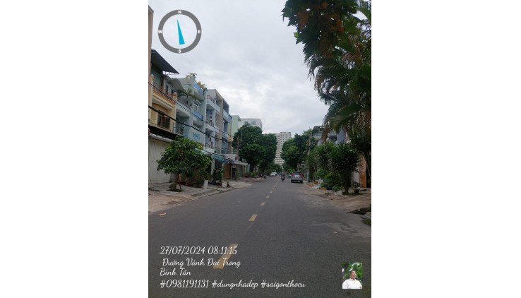Bán nhà MTKD đường 32 khu Tên Lửa.80m2.4 tầng chỉ : 7 tỷ nhỉnh