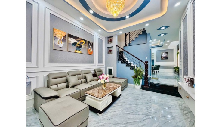 Bán nhà Gò Vấp, gần 70m2 nở hậu, 5PN full nội thất, Giá tốt.
