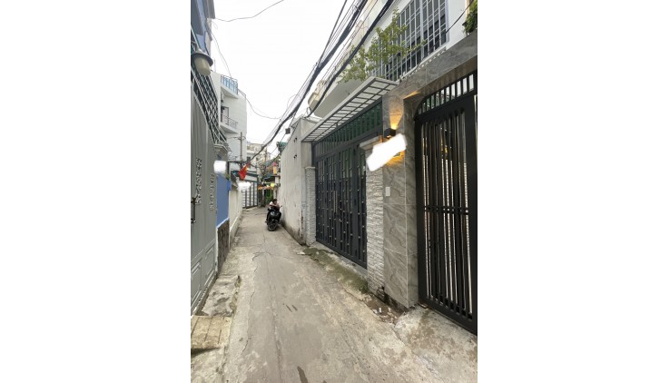 Ngay Trường THCS Gò Vấp - Hẻm thông - BTCT 3 Tầng