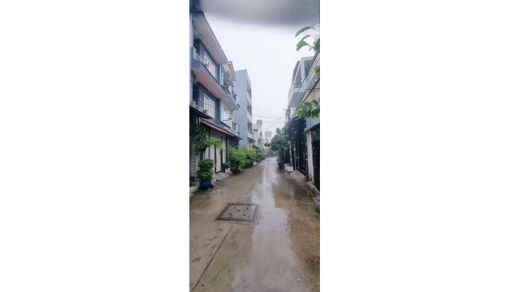 Bán Gấp nhà Đ 8 ngay AEON Tân Phú hẻm 8m thông Kinh Doanh 64m2 ,23 Tầng Nhỉnh 6 tỷ xíu