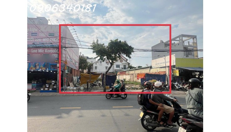 Bán đất SIÊU VIP! MT Nơ Trang Long, P.14, Bình Thạnh. 10 x 22,5. CN: 218m2, HĐT: 60tr, Giá 49Tỷ