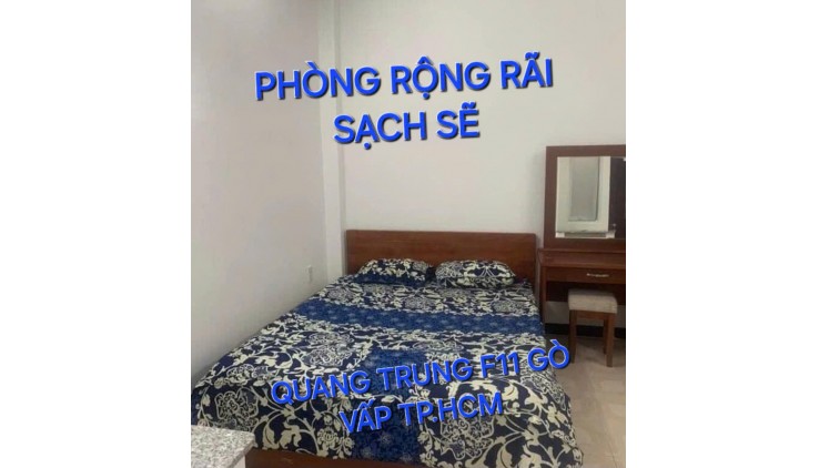 CHDV 15 Phòng 4 tầng 125m2 có 13,5 tỷ Quang Trung Gò Vấp TPHCM