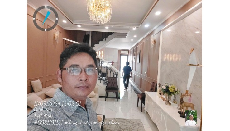BÁN NHÀ MẶT TIỀN TÊN LỬA AEON BÌNH TÂN. 90M2 - 4 TẦNG CHỈ 9 TỶ NHỈNH