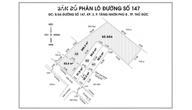 Bán 2 Lô - Mặt Tiền Vành Đai 2 - Tăng Nhơn Phú B, Quận 9