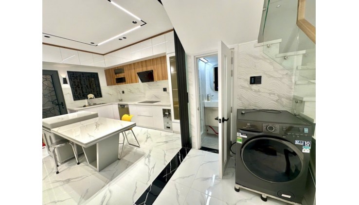 NHÀ 2 MẶT TIỀN GIÁP HẬU GIANG - CƯ XÁ PHÚ LÂM A - 5 TẦNG MỚI ĐẸP LUNG LINH - CHÍNH CHỦ THIẾT KẾ TÂM HUYẾT - TẶNG FULL NỘI THẤT CAO CẤP CHÂU ÂU CÔNG