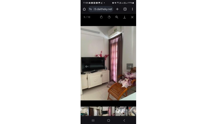 Bán nhà giá rẻ Ba Đình 4,5*11 3 tầng 4pn full nội thất p 8 quận 8