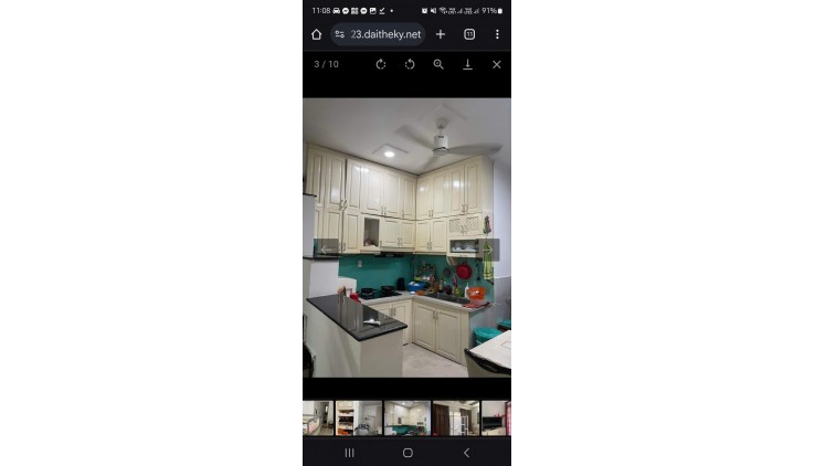Bán nhà giá rẻ Ba Đình 4,5*11 3 tầng 4pn full nội thất p 8 quận 8