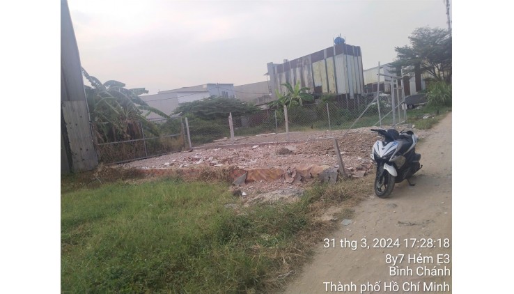 CHÍNH CHỦ Cần Bán Nhanh Lô Đất Vị Trí Đẹp Tại Đường Thới Hoà, Vĩnh Lộc A, Bình Chánh, HCM