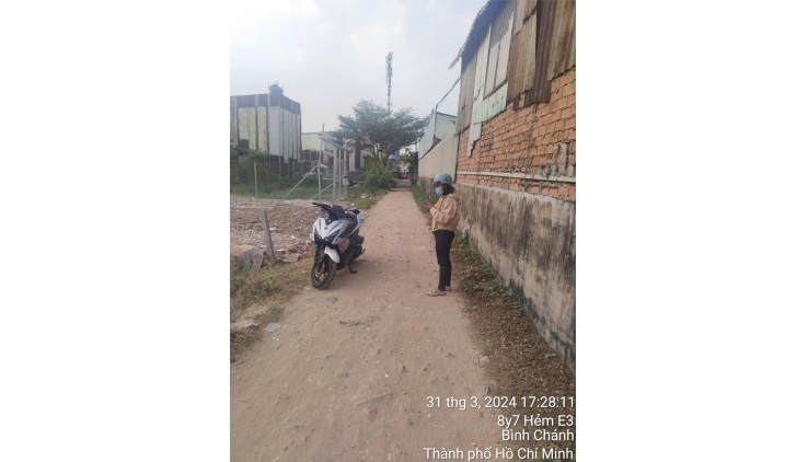 CHÍNH CHỦ Cần Bán Nhanh Lô Đất Vị Trí Đẹp Tại Đường Thới Hoà, Vĩnh Lộc A, Bình Chánh, HCM