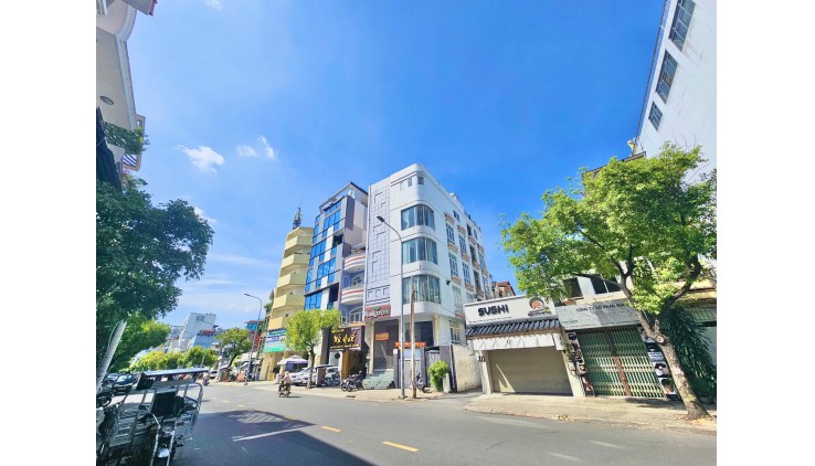 Bán nhà góc 3MT Hoàng Hoa Thám F6 Bình Thạnh 8x24m 182m2 CTXD Hầm 9 tầng Giá 62  tỷ