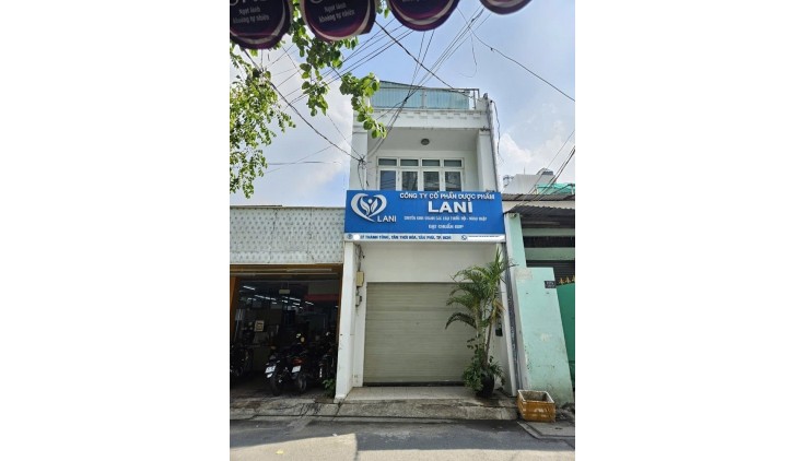 Bán nhà Mặt tiền Lý Thánh Tông DT 4.2x26m, 3 tấm đúc