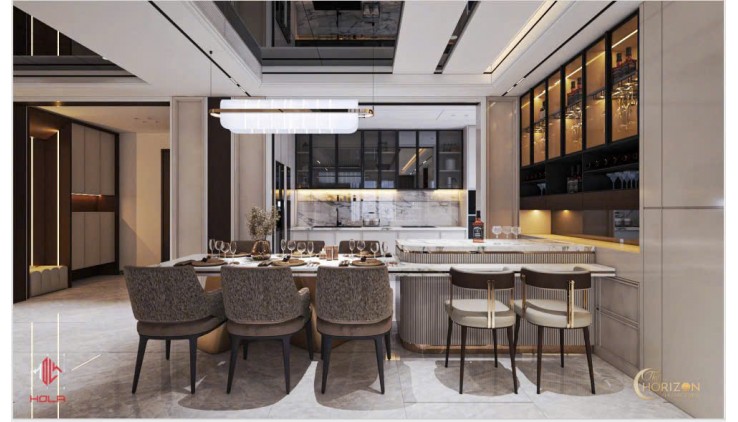 Bán căn hộ 3PN - 145m2 tại dự án The Horizon Hồ Bán Nguyệt - Nhà mới 100% - Mua trực tiếp chủ đầu tư Phú Mỹ Hưng