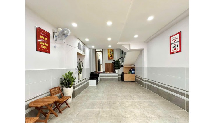 Bán Căn hộ dịch vụ 6 tầng, 14 phòng, full nội  thất, Lê Hồng Phong, Q10, dòng tiền 90 triệu/ tháng.