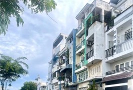 Bán Nhà  Hồng Bàng,Phường 12 Quận 6. DT 45m2 x 5 tầng (4 x 11). NỞ HẬU. GIÁ 8.45 tỷ TL.