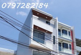 BÁN NHÀ MỚI ĐẸP 4 TẦNG HẺM XE HỚI -NGANG 5M DT 66M2,VÕ VĂN HÁT, LONG TRƯỜNG