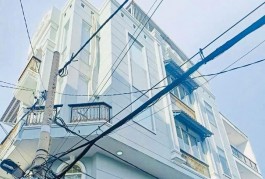 NGAY CHỢ GÒ XOÀI - LÔ GÓC - NHÀ MỚI 5 TẦNG BTCT ĐẸP LUNG LINH - GIÁ NHỈNH 5 TỶ