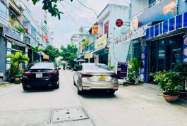 GIÁP AEON TÂN PHÚ - NGAY CHỢ 26/3 - ĐƯỜNG 8M THÔNG- BÁN ĐẤT TẶNG NHÀ C4 64M GIÁ 5 TỶ NHỈNH XÍU