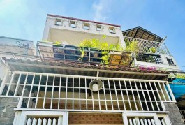 GẦN CHỢ HỒ VĂN LONG - HẺM THẲNG 1 TRỤC SÁT MẶT TIỀN- NHÀ MỚI 51M 2 TẦNG CHỈ 3 TỶ NHỈNH