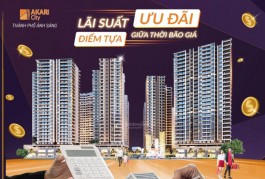 Cần bán căn hộ Akari Nhật Bản, Nam Long gần Quận 8, sổ hồng riêng, vay lãi suất thấp LH: 0907 404 b14