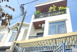NHÀ MỚI BÁN GẤP - 3 TẦNG - ( 4  X 14M ) - AN PHÚ ĐÔNG - Q 12.   CHỈ NHỈNH  :  4 TỶ TL.