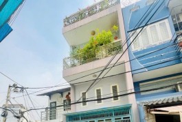 HẺM XE HƠI THÔNG P3Q8 - 44M 3PN 4 TẦNG BTCT NGANG 4M - NỞ HẬU - SÁT NGAY CẦU CHỮ Y ĐẮC ĐỊA, CHỈ 6.X TỶ.
