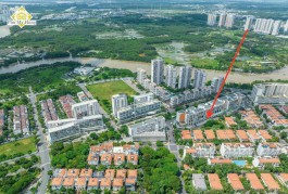 Shop Tôn Dật Tiên - sẵn HĐ thuê đến 2027, tăng 8%/năm - 447m2 - 1 trệt 1 lầu 1 ô đậu xe ✅