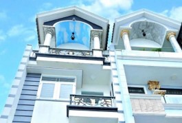 HẺM XE TẢI 6M - KHU VIP HƯƠNG LỘ 2 - GIÁP TÂN PHÚ - NHÀ ĐẸP 4 TẦNG MỚI TINH - 66M2 - NGANG HƠN 4M - 4 PHÒNG NGỦ - SỔ ĐẸP HOÀN CÔNG ĐỦ - KHÔNG LỘ GIỚI