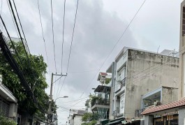 Bán Gấp nhà Đ số 6 Lê Văn Quới hẻm nhựa 8m thông 1 sẹc 73m2,3Tầng Nhỉnh 5 tỷ