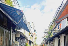 Bán Gấp nhà Đất Mới gần chợ Lê Văn Quới hẻm 5m thông 46m2,4 Tầng Nhỉnh 4 tỷ
