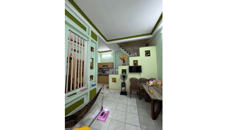 Bán Nhà Tân Hòa Đông, Phường 14, Quận 6. DT 50m2 x 4 tầng (3.4 x 11). Nờ Hậu 5.8m . Giá 5.78 tỷ TL.