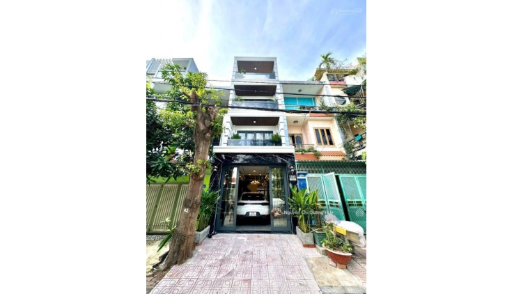 Đẳng Cấp KDC Quận 7,Nhà phố sát PMH - Vị trí ngay công viên - gara xe hơi DT 4m x 20m, 4 Tầng Mới XD
