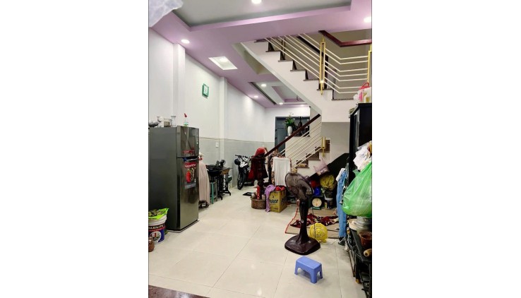 Bán Nhà 3 Tầng, HXT 6m Thông, Mã Lò, Bình Trị Đông A, Bình Tân, 56m2 - 4x14m, Chỉ Hơn 4 Tỷ